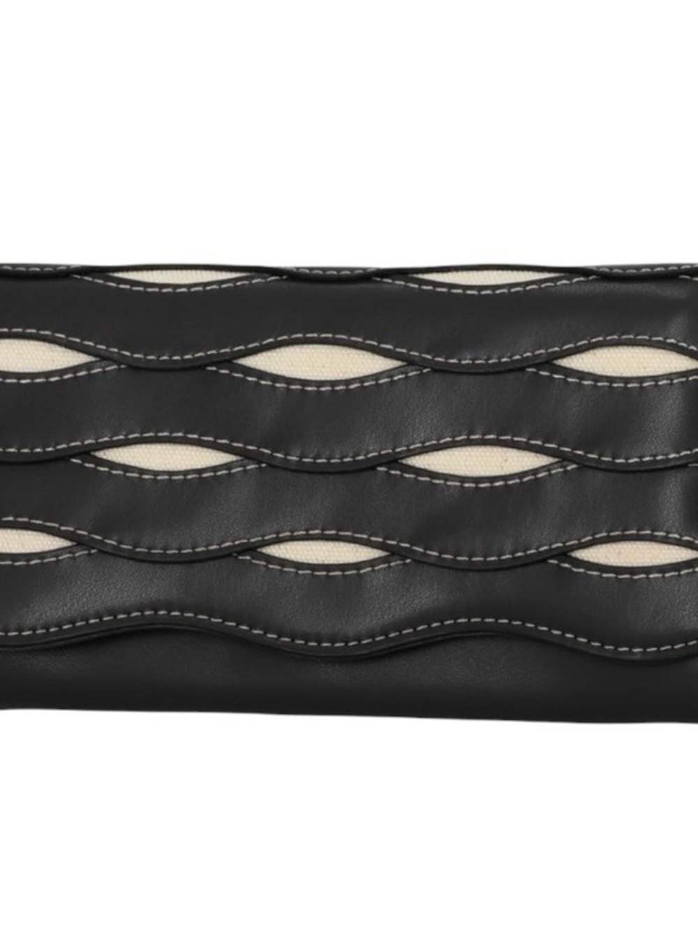 Avery Cut Out Clutch Wallet for Women from Free Assembly, Black